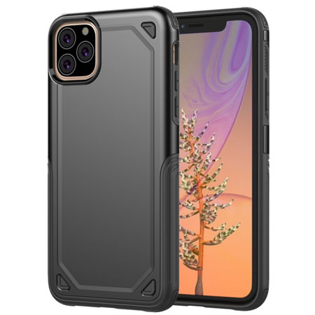 iphone 11 pro Shockproof Hybird Armor case | Black